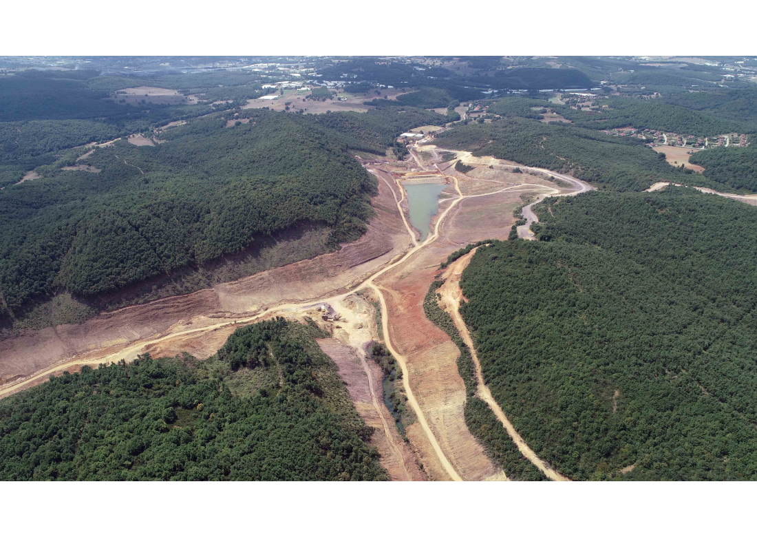 İSU Gebze Ovacık Pond Construction İSU Gebze Ovacık Pond Construction